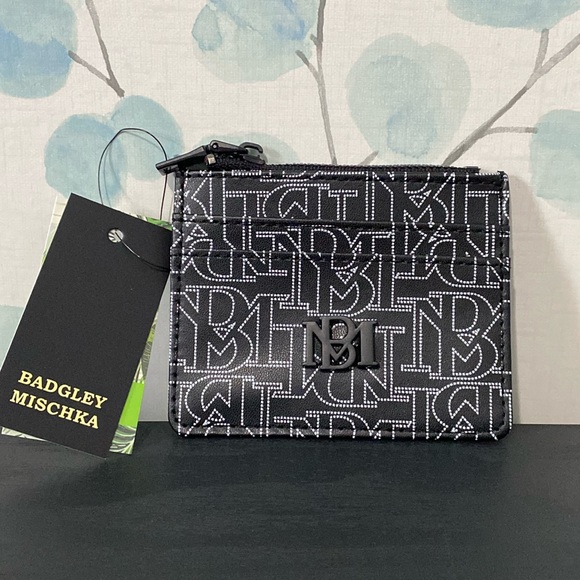 Badgley Mischka Mini Credit Card Holder NWT - Picture 1 of 5